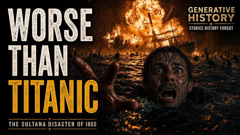 Poster for The Sultana Disaster of 1865